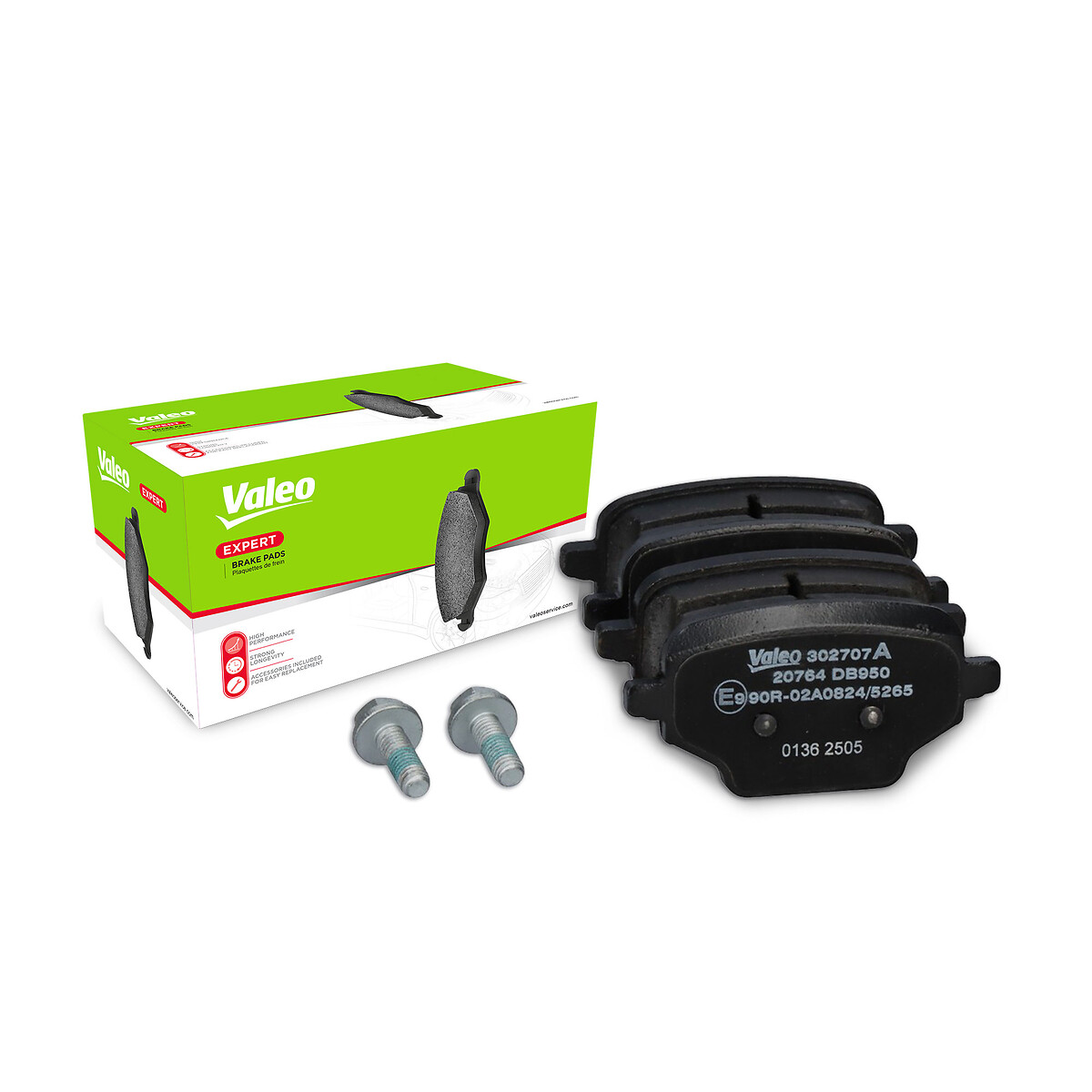 Pastiglie freno VALEO 302707A